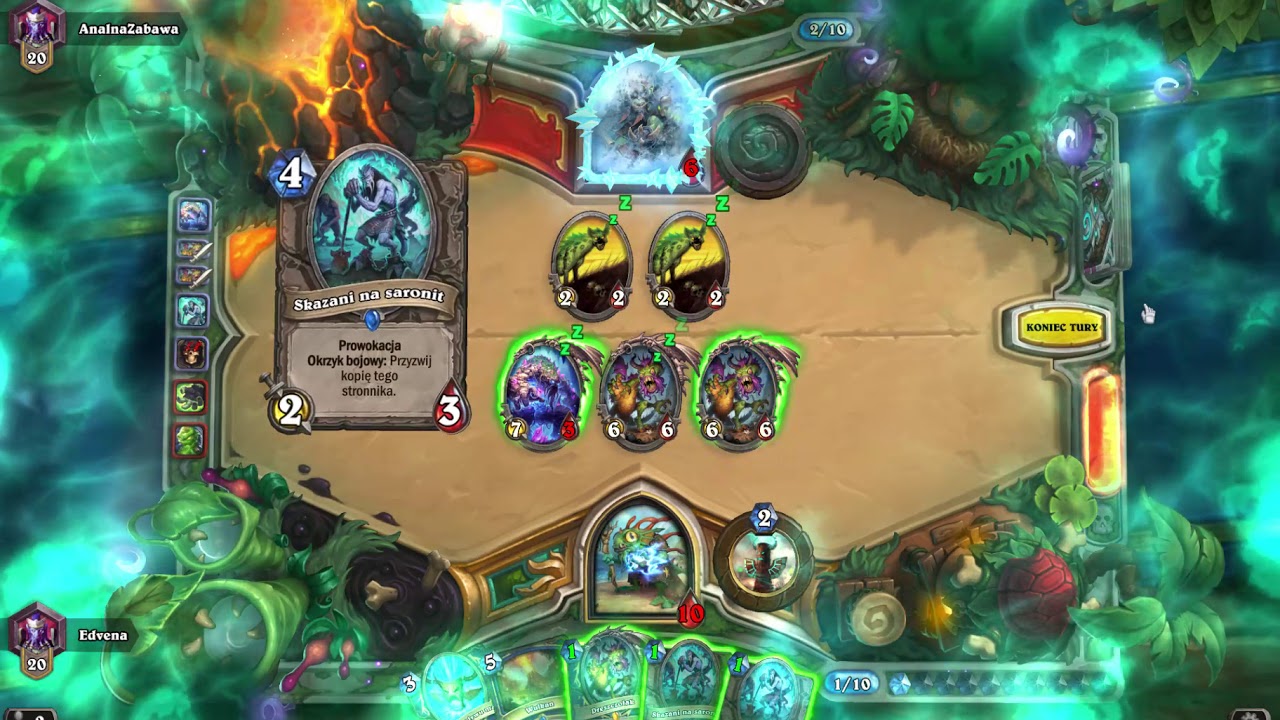 Hearthstone The Witchwood elemental shaman combo :D