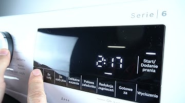 Dryer Bosch Serie 6 WQG233DEPL - How to Open User Menu | Access Settings