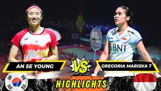 Badminton An Se Young vs Gregoria Mariska Women's Singles Australian