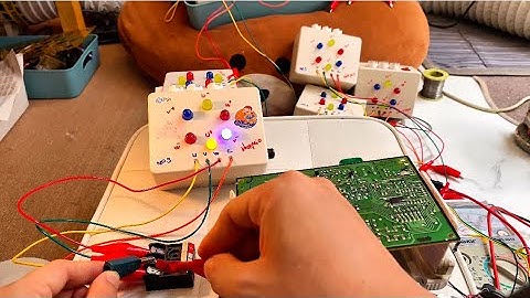 No.3 thêm test lệnh vxl, test pha tức thời u v w, giả tải bóng đèn, kích test ic công suất 🍍🍉