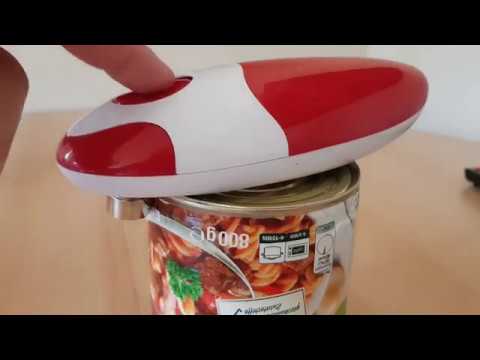 Kratax One Touch Electric Can Opener: Auto Stop When Finished
