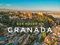 QUE CONOCER EN GRANADA ANDALUCIA cosas para ver en Granada