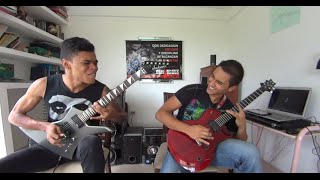 METALLICA - SEEK AND DESTROY - GUITAR COVER - DUAL COVER BY ALEJANDRO CUERVO & JOSH CAMPAZ