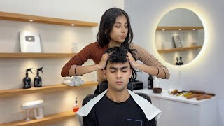 Cosmic Head massage Performed By Shivu Barber💆🏻‍♂️| Indian Asmr | Massage for Sleep