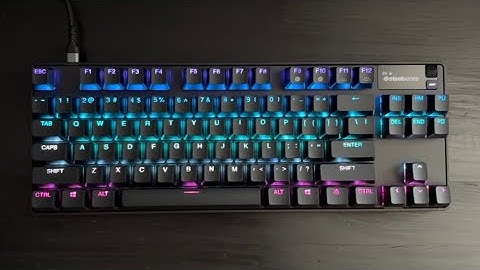 SteelSeries Apex Pro TKL Mechanical Gaming Keyboard Unboxing (2025)