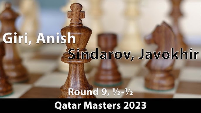 Puranik, Abhimanyu (2618) -- Carlsen, Magnus (2839), Qatar Masters (9)  2023, ½-½ 