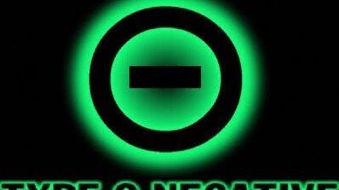 TYPE O NEGATIVE  -  Pain