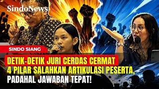 Detik-detik Juri Cerdas Cermat Salahkan Artikulasi Peserta, Padahal Jawaban Tepat! | Sindo Siang