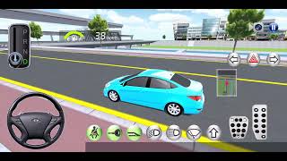 3D Driving Class 4K Gas Simulation    Bullet Train Vs police Car   Android IOS Gameplay screenshot 4