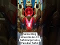 Sentau ring Universe ke-13 Turboranger a.k.a Pasukan Turbo