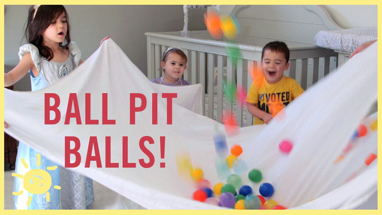 PLAY 3 Ball Pit Ball Activities YouTube