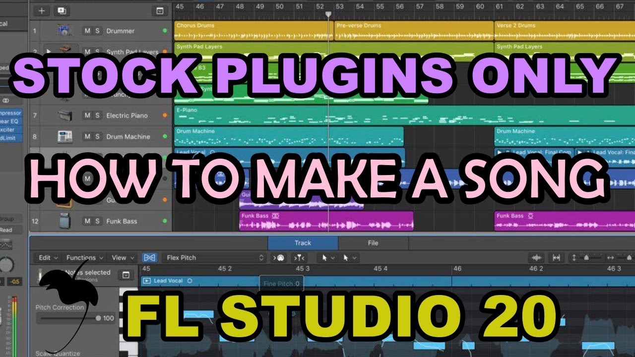 How to Make a song in FL Studio? | Using only Stock Plugins| - YouTube