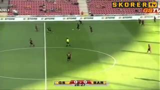 Galatasaray 1 Barcelona 0 Veteranlar Maçı 28 09 2013 Hagi Süper Pas