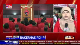 LIVE - Rakernas PDIP