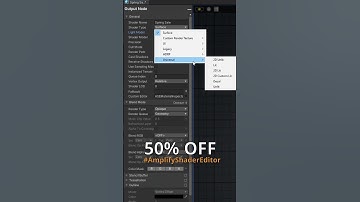 🔥  The most comprehensive and flexible #Shader editor for #Unity3d 🔥  #AmplifyShaderEditor