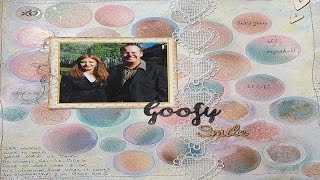 scrapbook layout # 13 -  GOOFY