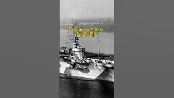 WOLF PACK: The U-boat Campaign in the Atlantic #shorts #militaryhistory #ww2