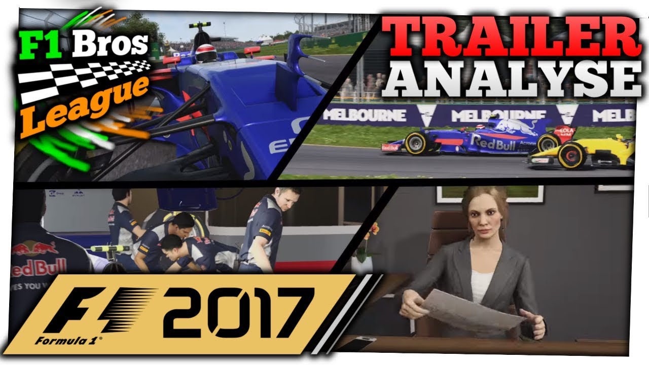 F1 2017 Career Mode TRAILER Analyse - Upgradesystem, Motorschäden uvm.! | F1 Bros League | Voatrex - YouTube