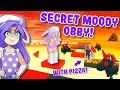 I Played A SECRET MOODY Obby With PIZZA! (Roblox)