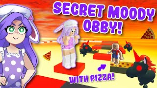 I Played A SECRET MOODY Obby With PIZZA! (Roblox)