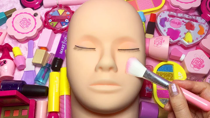 ASMR Fake Makeup on Mannequin (Whispered) #2