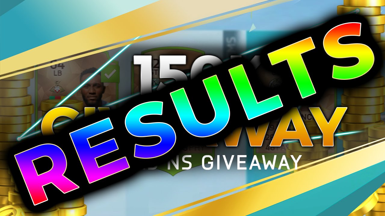 150K GIVEAWAY RESULTS!!! | FIFA 15 NEW SEASON GIVEAWAY |