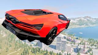 Epic High Speed Car Jumps #255 – BeamNG Drive | CrashBoomPunk