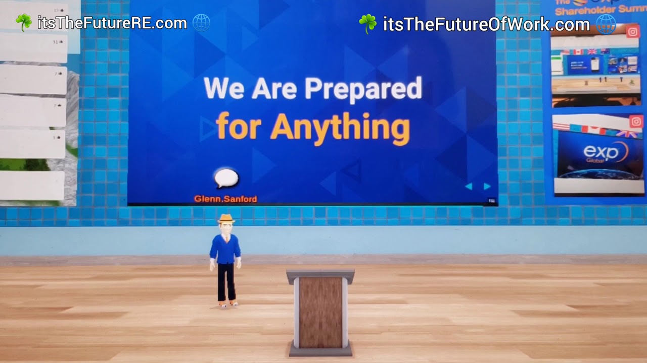 Glenn Sanford discusses eXp, VirBELA, The Future of Work & further disruption to brick & mortar ☘