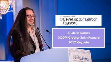 DOOM Creator John Romero - A Life in Games | Develop:Brighton