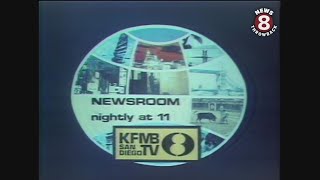 TV 8 San Diego newscast June 24, 1973