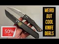 50% Off Weird But Cool Pocket Knife Deals ! 