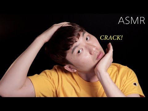 ASMR 뼈소리☠️My Bones Cracked Sound (Chiropractic)