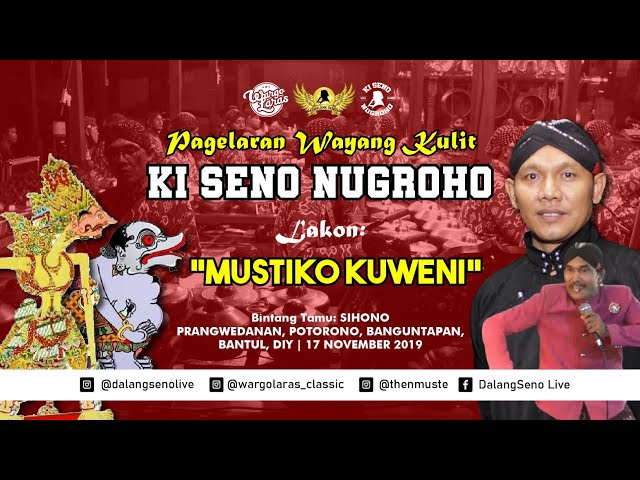 #LiveStreaming Ki Seno Nugroho - Mustiko Kuweni class=
