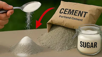 🔥 Mix CEMENT with SUGAR and watch the IMPOSSIBLE happen before your eyes! 😱