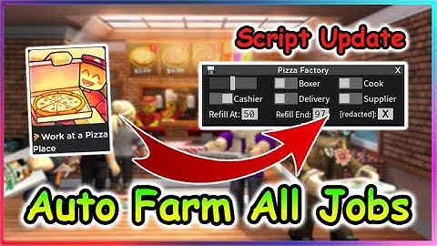 [WORKING❗❗] Roblox Work at a Pizza Place Script - Auto Farm All Jobs 2022