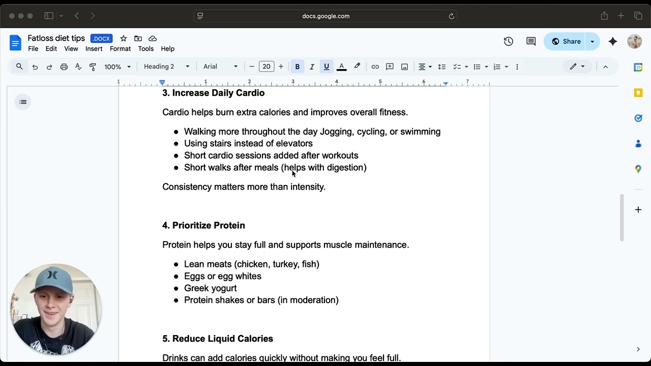 6 EASY DIET TIPS FOR FAT-LOSS