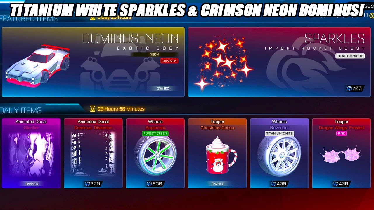 ロケットマン様 リクエスト 3点 まとめ商品 Titanium White Sparkles & Crimson NEON Dominus In The Rocket