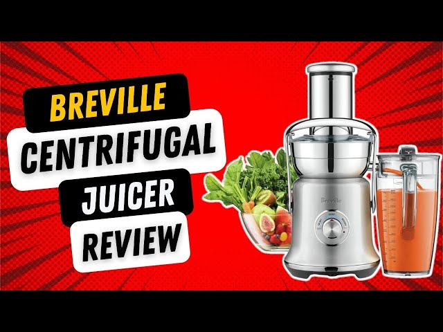 Breville BJE830BSS Juice Fountain Cold XL Centrifugal Juicer Review