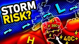 Analysing The THUNDERSTORM RISK! Heatwave Temperatures Again!