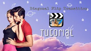 Diagonal Flip Transition (Cute Cut Pro)