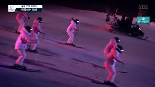 Amazing PyeongChang Olympics opening Ceremony (1218 Intel Drone + KT 5G Technology)