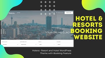 Hotel & Resort Booking Website | Hotel Business Website Theme | Hotera WordPress Theme