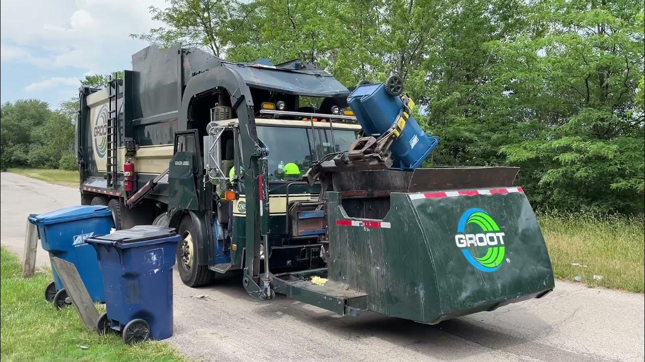 Green Groot Garbage Gobbler YouTube