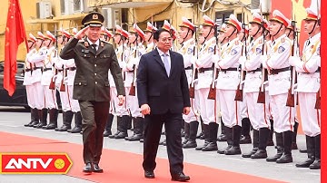 Thủ tướng Phạm Minh Chính chúc Tết cán bộ chiến sỹ Cục An ninh Chính trị nội bộ | ANTV