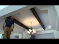 How to Install Faux Wood Ceiling Beams How to Install Faux Wood Ceiling Beams