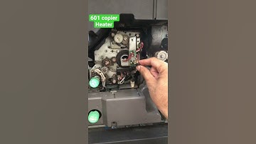 Konica minolta 601 heater trick