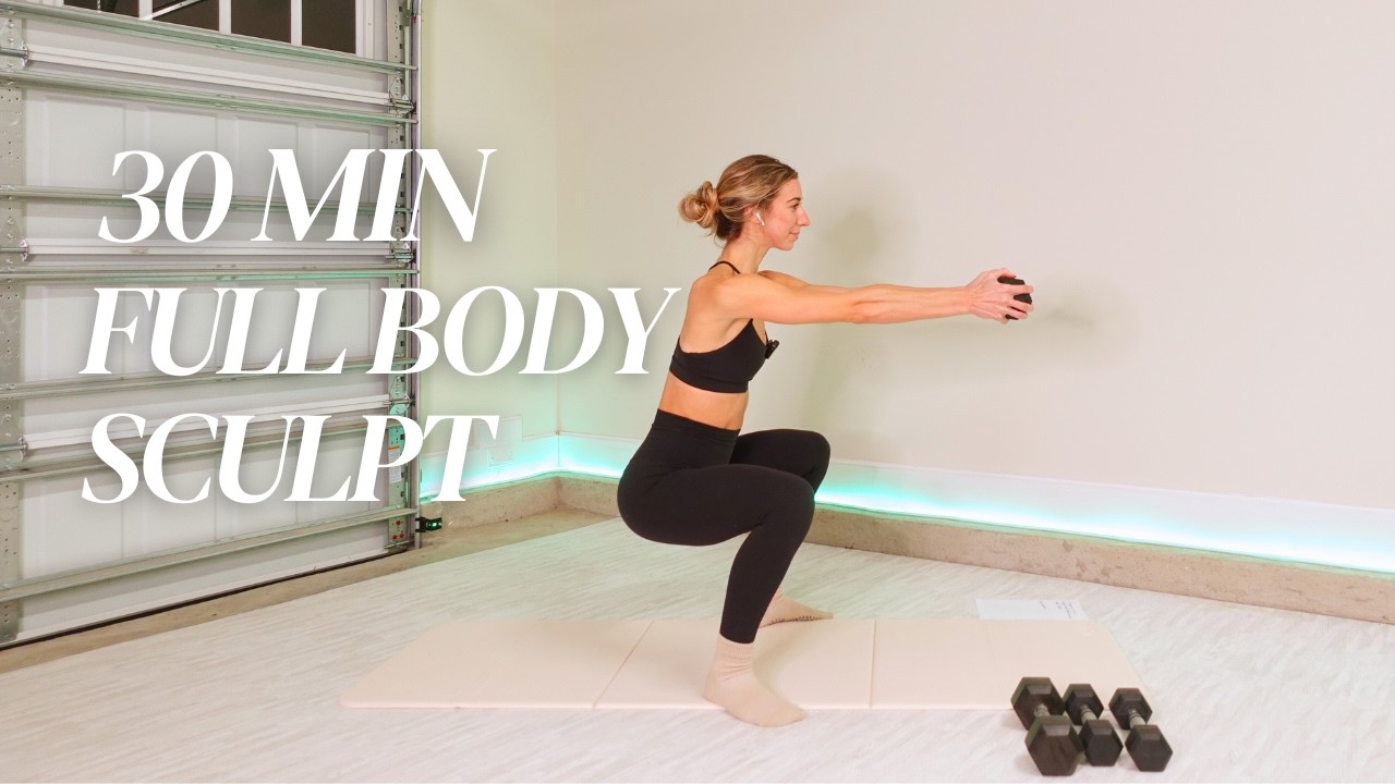 30-минутная тренировка STRENGTH SCULPT | Январская серия тренировок LIVE №4