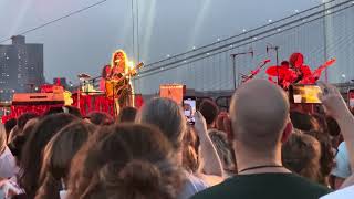 Jenny Lewis live | Red Bull & Hennessy | New York City | July 18, 2023 | Pier 17