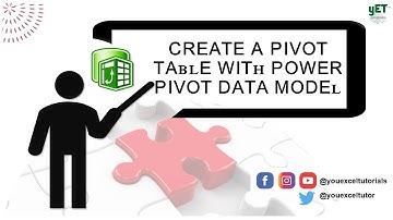 Create a Pivot Table with Power Pivot Data Model - #04