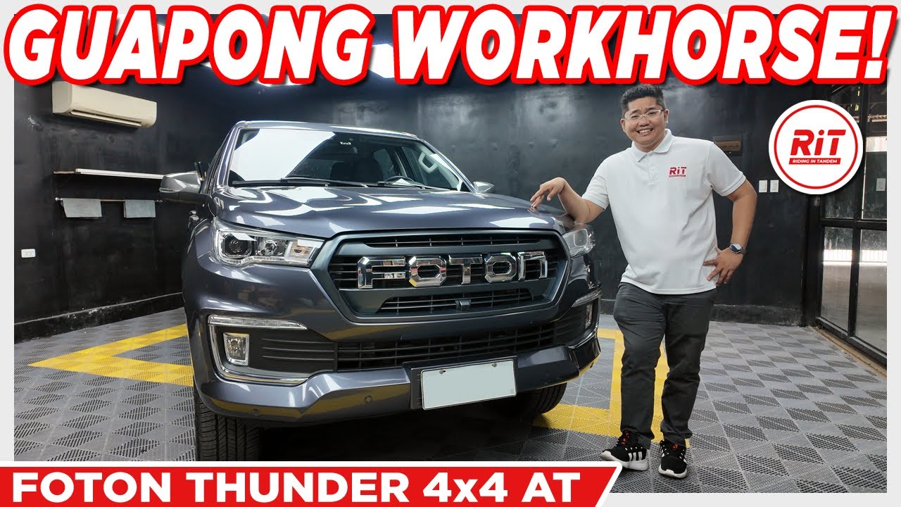 2025 Foton Thunder 4x4 AT | Affordable 4x4 Workhorse made in Philippines | RiT Riding in Tandem